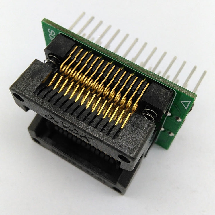SOP28 OTS-28-1.27-04 Gold-Plated Double Contact Programming Seat Burning Seat