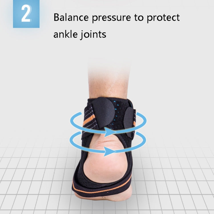 Lightweight Pressure Sports Ankle Support Sprain Prevention Running Basketball Breathable Foot Cover, Specification: 37-44 (Left Foot)