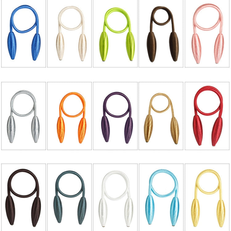 CK-04 4 PCS Curtain Buckle Simple And Versatile Free Perforated Curtain Tie Rope