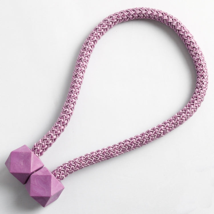 CK-17 4 PCS Magic Cube Simple Curtain Magnetic Buckle Free Installation Curtain Strap