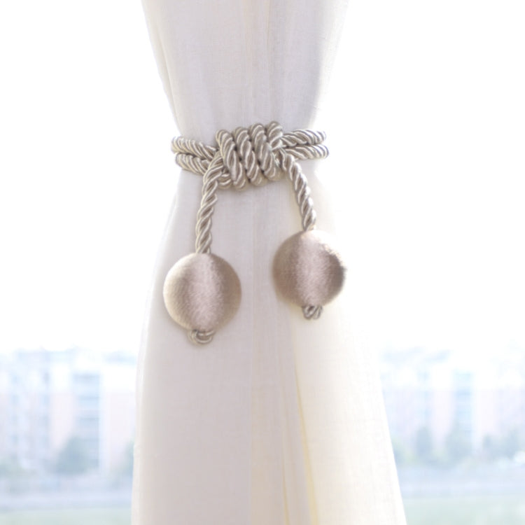 CK10PBA 4 PCS All-Match Curtain Straps Punch-Free Installation Curtain Buckles