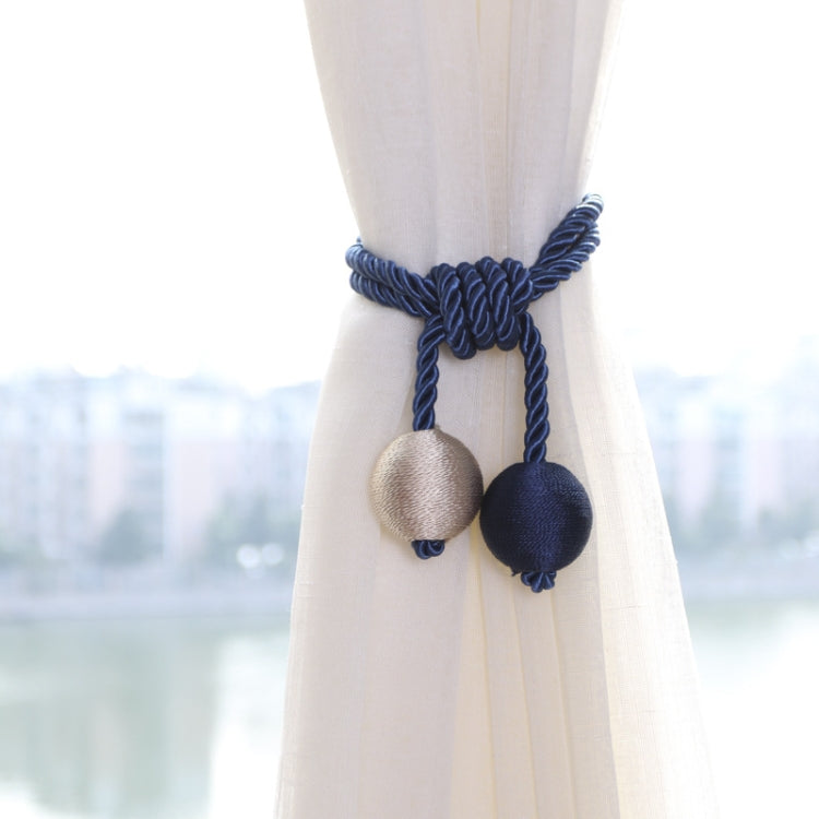 CK10PBA 4 PCS All-Match Curtain Straps Punch-Free Installation Curtain Buckles