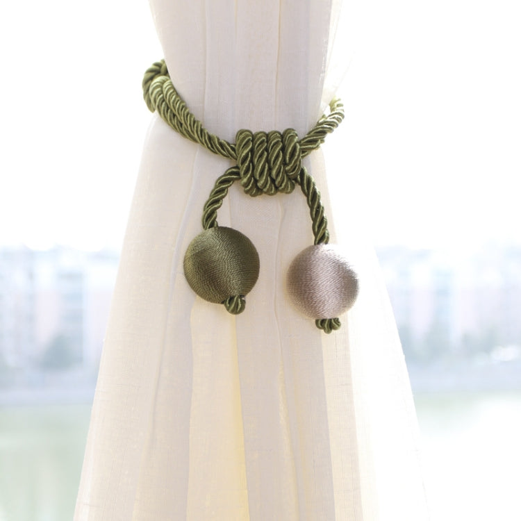 CK10PBA 4 PCS All-Match Curtain Straps Punch-Free Installation Curtain Buckles