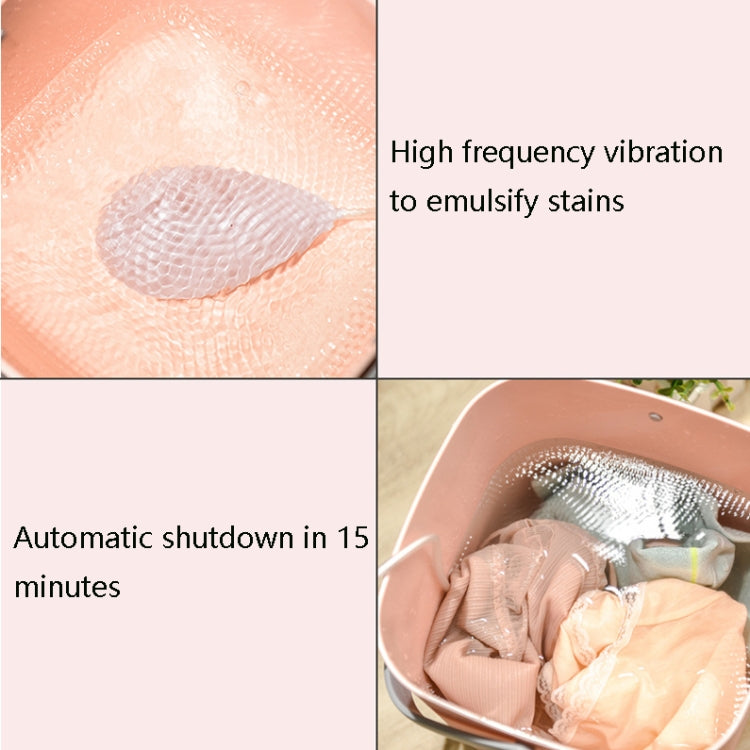 Mini Portable Large Capacity Desktop Washing Machine Super Shock Wave Bubble Storage Turbine Washer