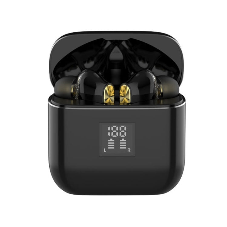 T07 TWS Noise Cancelling Heavy Bass Dual Motion Digital Sports Bluetooth Earphone