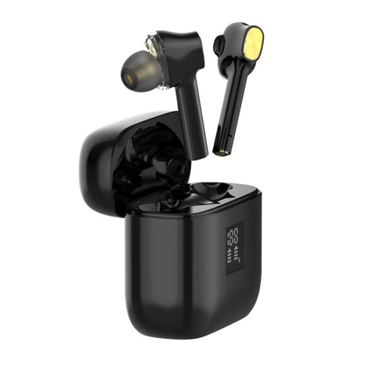 T07 TWS Noise Cancelling Heavy Bass Dual Motion Digital Sports Bluetooth Earphone