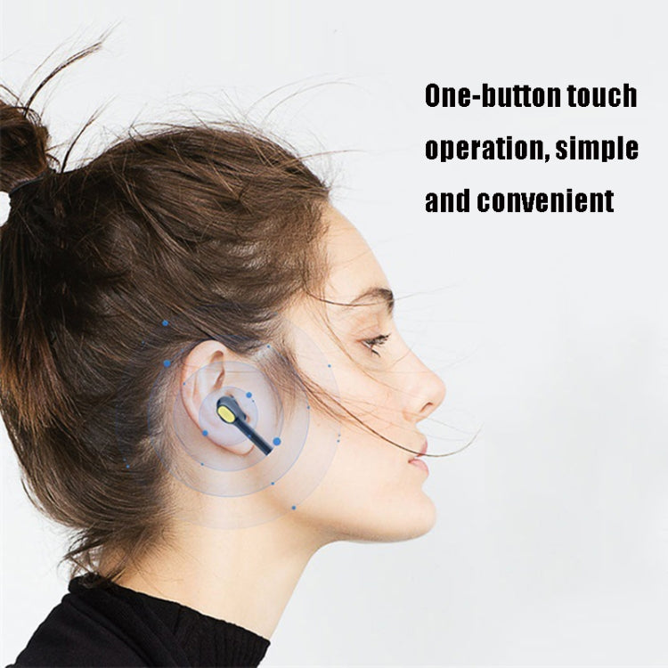 T07 TWS Noise Cancelling Heavy Bass Dual Motion Digital Sports Bluetooth Earphone