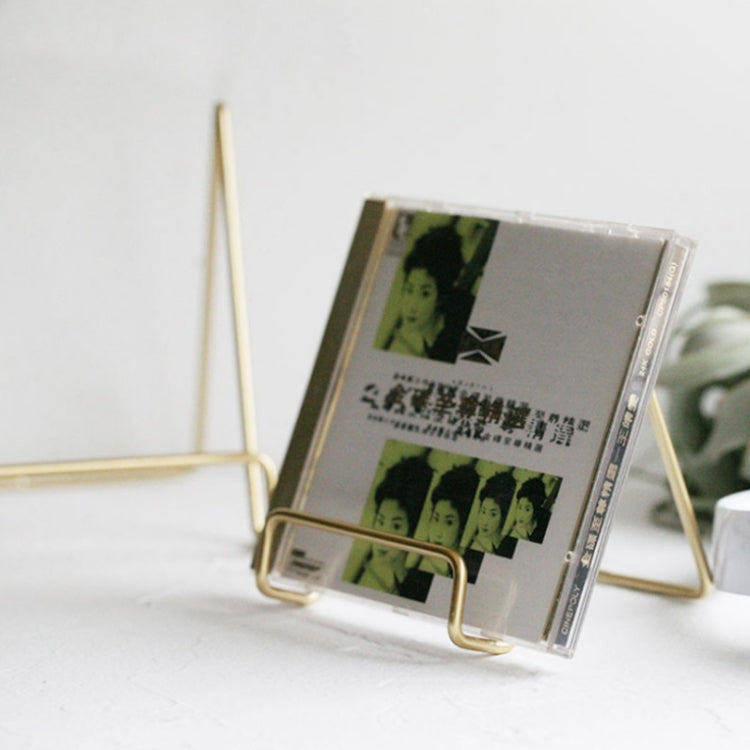 4 PCS Desktop Iron Art Plating Bracket for iPad / CD Display / Cookbook / Plate