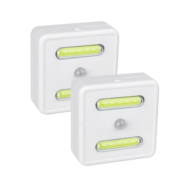 2 PCS Human Body Induction Sterilization Cabinet Light LED Night Light Novelty Wall Light, Light color: White Light