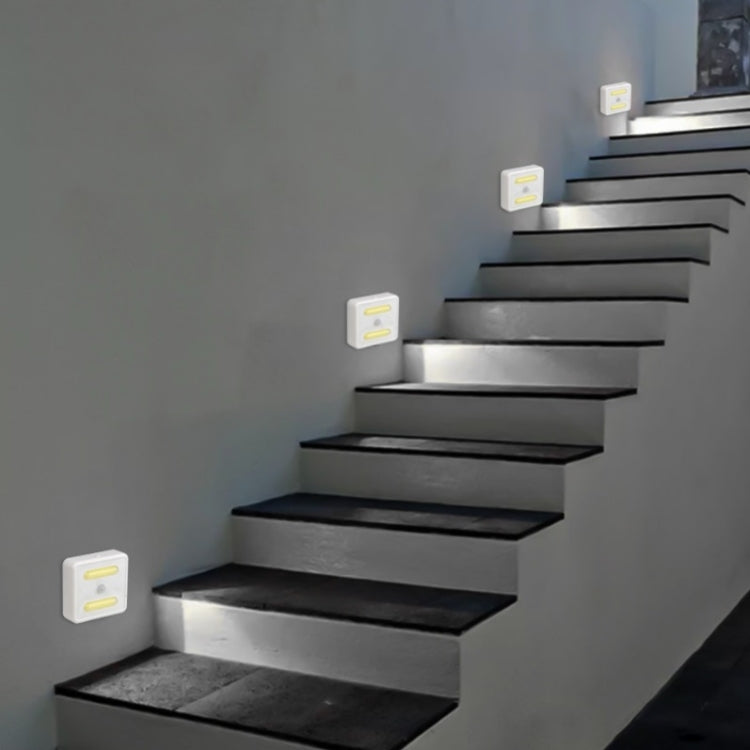 2 PCS Human Body Induction Sterilization Cabinet Light LED Night Light Novelty Wall Light, Light color: White Light