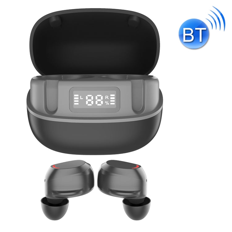 U6 TWS Noise Cancelling Digital Display Touch Mini Wireless Bluetooth Earphone