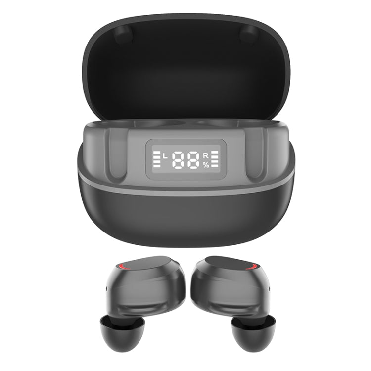 U6 TWS Noise Cancelling Digital Display Touch Mini Wireless Bluetooth Earphone