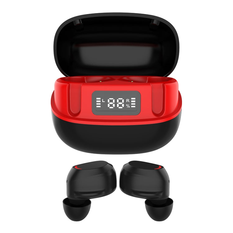 U6 TWS Noise Cancelling Digital Display Touch Mini Wireless Bluetooth Earphone
