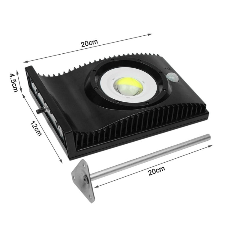 Solar Wall-mounted Lamp Outdoor Garden Waterproof Human Body Sensor Street Light