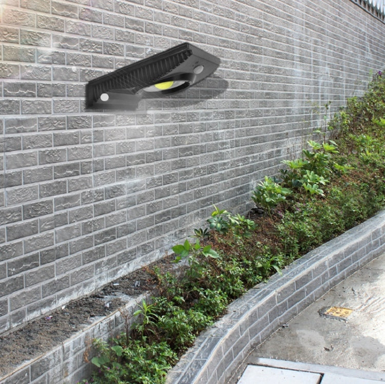 Solar Wall-mounted Lamp Outdoor Garden Waterproof Human Body Sensor Street Light