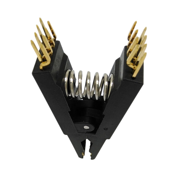 SOP16 Non-Disassembly IC Test Curved Clip Can Inserted Into The Tubang Line Burning Clip