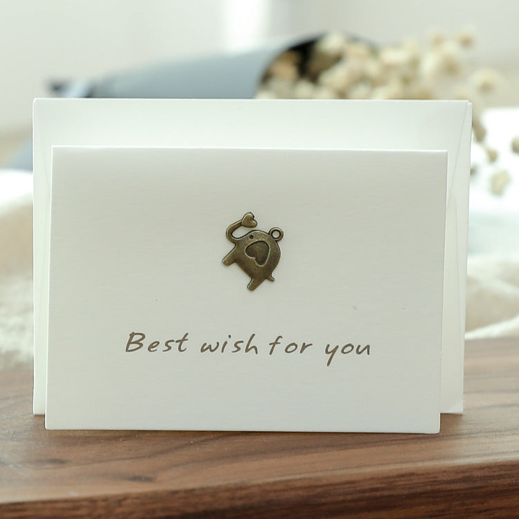 40 PCS Retro Blessing Birthday High-End Thank You Message Card Lover Thanksgiving Christmas Day Greeting Card