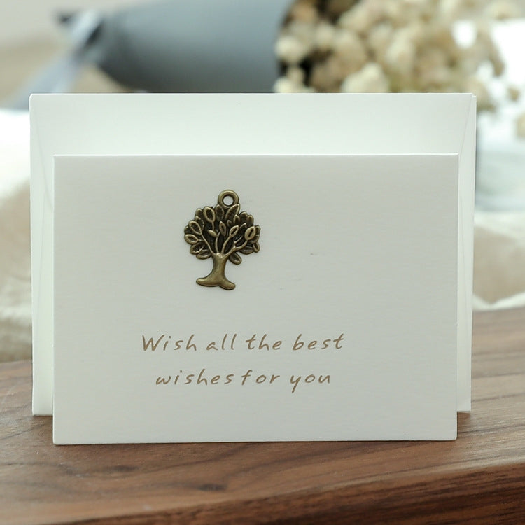 40 PCS Retro Blessing Birthday High-End Thank You Message Card Lover Thanksgiving Christmas Day Greeting Card