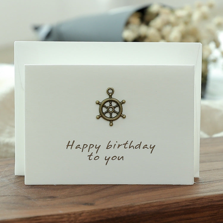 40 PCS Retro Blessing Birthday High-End Thank You Message Card Lover Thanksgiving Christmas Day Greeting Card