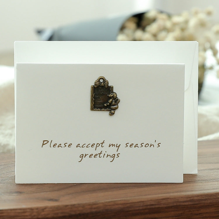 40 PCS Retro Blessing Birthday High-End Thank You Message Card Lover Thanksgiving Christmas Day Greeting Card