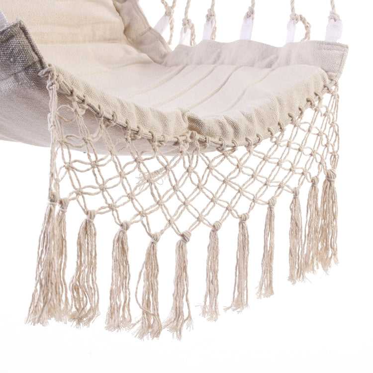 Nordic Style White Outdoor Indoor Garden Dormitory Bedroom For Child Adult Swinging Single Safety Hammock Hanging Chair