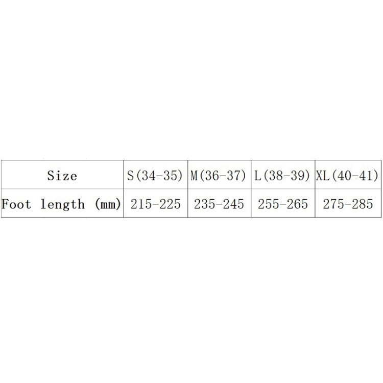 Dance Practice Shoes Soft-Soled Socks Gymnastics Foot Cover Semi-Truncated Foot Cover, Size: S (34-35)