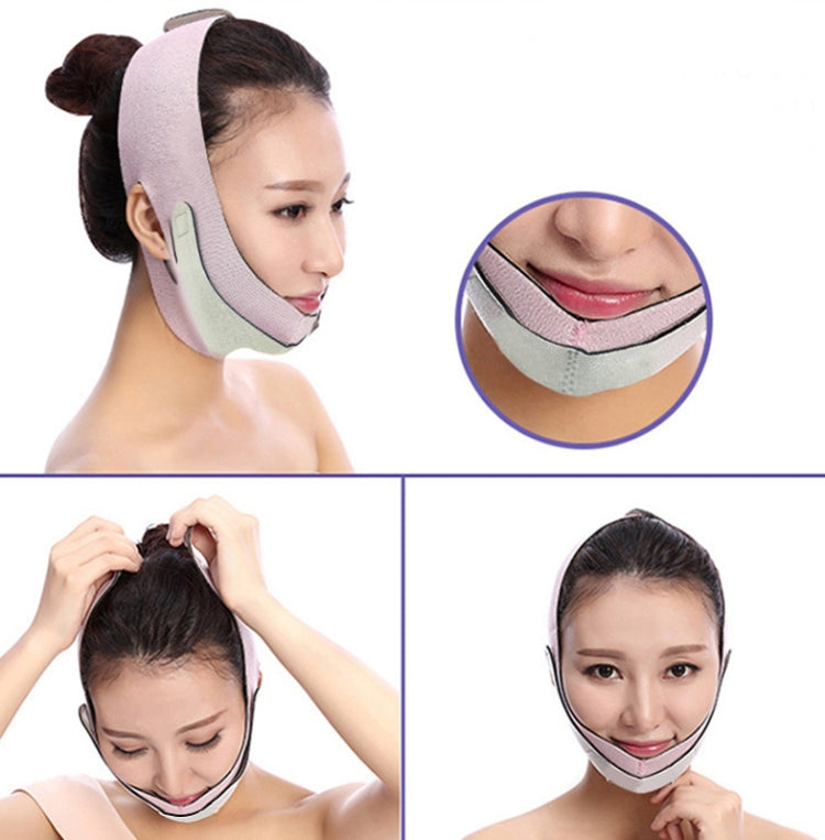 090 Without Hole Enhanced Version For Men And Women Face-Lifting Bandage V Face  Double Chin Shaping Face Mask