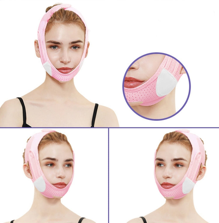 072 Pink Enhanced Version For Men And Women Face-Lifting Bandage V Face  Double Chin Shaping Face Mask