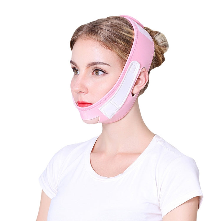 072 Pink Enhanced Version For Men And Women Face-Lifting Bandage V Face  Double Chin Shaping Face Mask