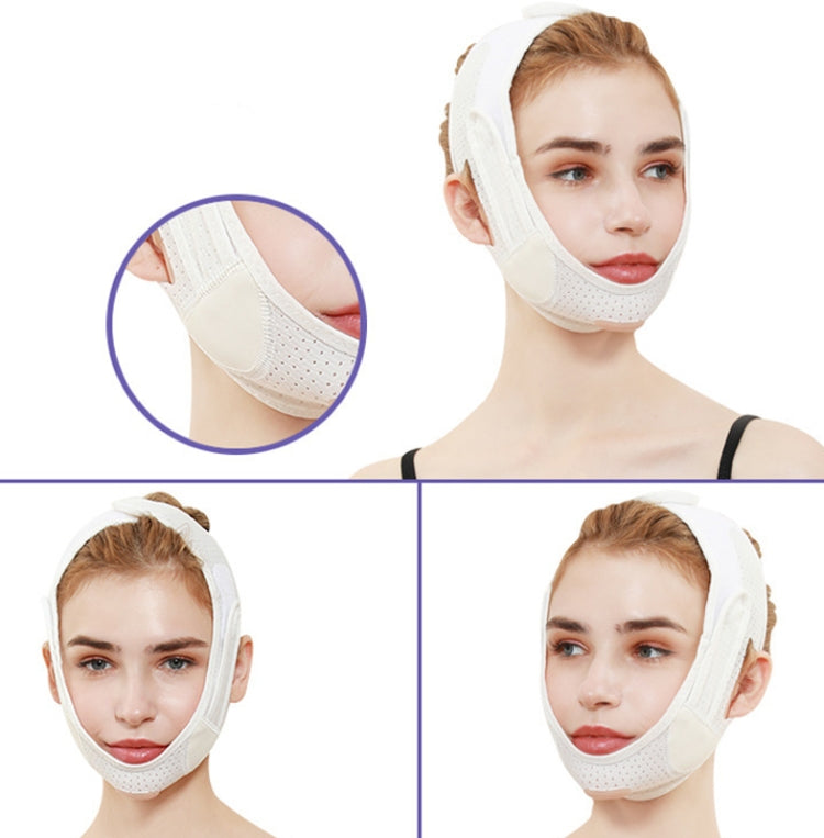 072 White Enhanced Version For Men And Women Face-Lifting Bandage V Face  Double Chin Shaping Face Mask