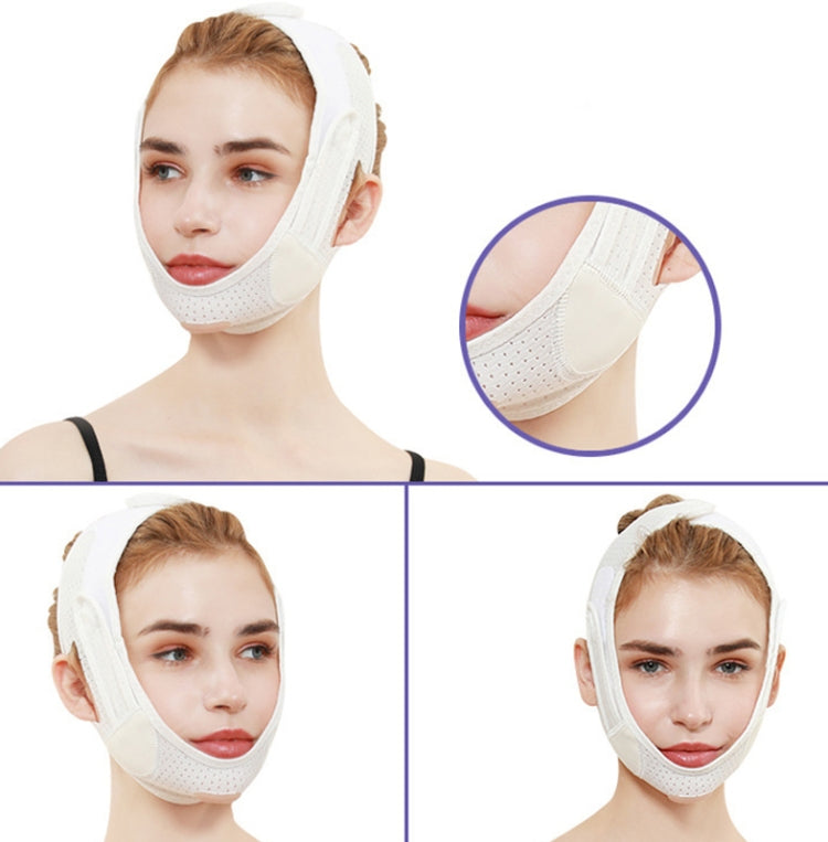 072 White Enhanced Version For Men And Women Face-Lifting Bandage V Face  Double Chin Shaping Face Mask