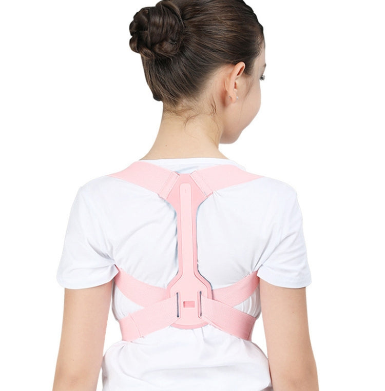 061 Children Special Pink Humpback Correction Invisible Men And Women Humpback Correction Strap, Specification: M