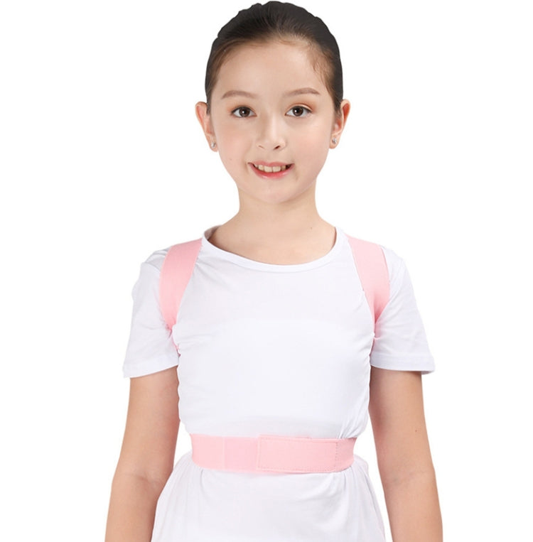 061 Children Special Pink Humpback Correction Invisible Men And Women Humpback Correction Strap, Specification: M