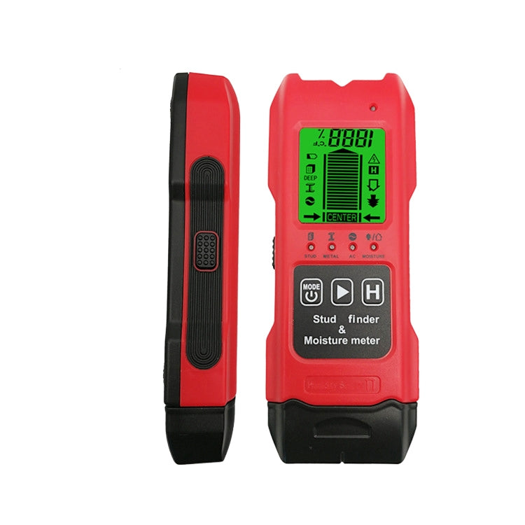 TM200 Wall Detector High-Precision Handheld Metal Wall Detector Measuring Tool(Red)