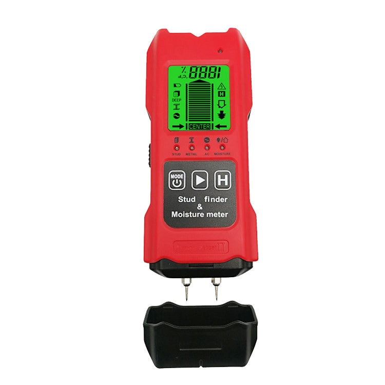 TM200 Wall Detector High-Precision Handheld Metal Wall Detector Measuring Tool(Red)