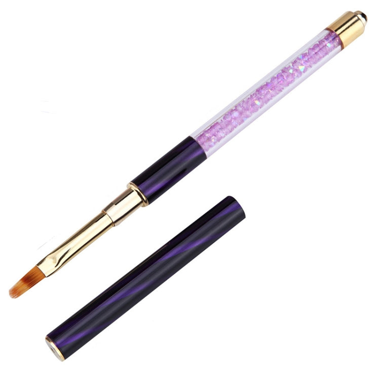 3 PCS Cat Eye Pen Barrel Painted Pen With Diamond Light Therapy Nail Tool Light Therapy Pen