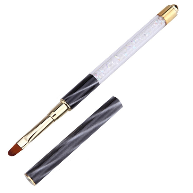 3 PCS Cat Eye Pen Barrel Painted Pen With Diamond Light Therapy Nail Tool Light Therapy Pen