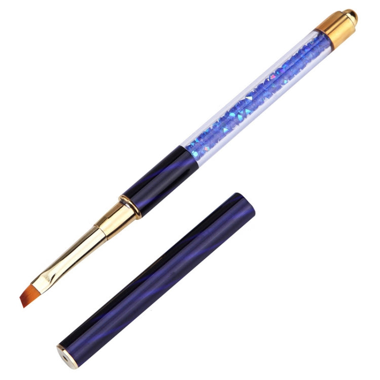 3 PCS Cat Eye Pen Barrel Painted Pen With Diamond Light Therapy Nail Tool Light Therapy Pen