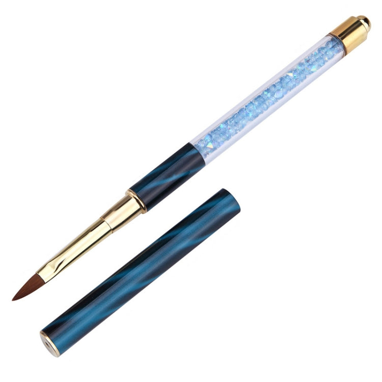 3 PCS Cat Eye Pen Barrel Painted Pen With Diamond Light Therapy Nail Tool Light Therapy Pen
