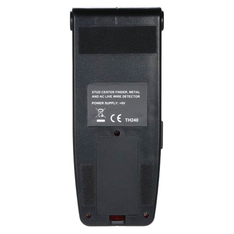 TH240 3 in 1 Underground Metal Detector Wire Wall Stud Center Finder Wood Detector Scanner(Red)