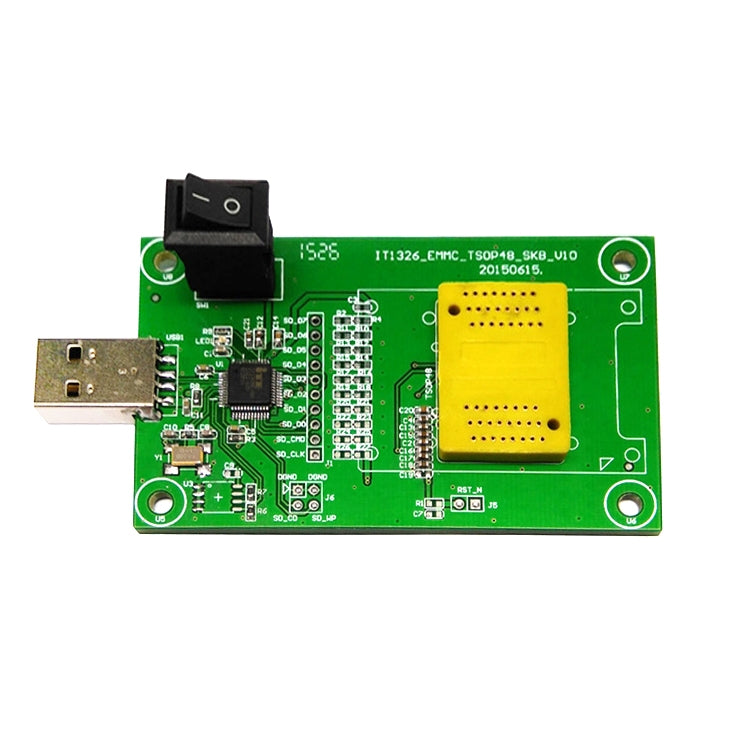 EMMC169 Flip Shrapnel To USB Test Seat EMMCIC Reader Font Library Programmer