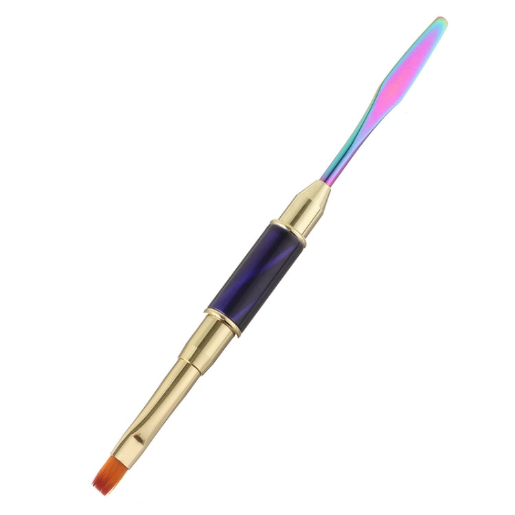 3 PCS Cat Eye Stick Colorful Push Color Stick Nail Double-End Pen Gel Phototherapy Pen Carved Stroke Flower Pen