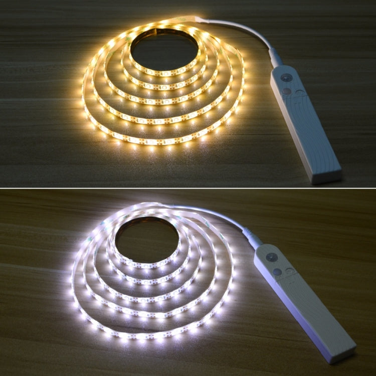 USB Intelligent Sensor LED Strip Light Night Light for TV, Closet, Wardrobe, Stairs, Door, Length:2m