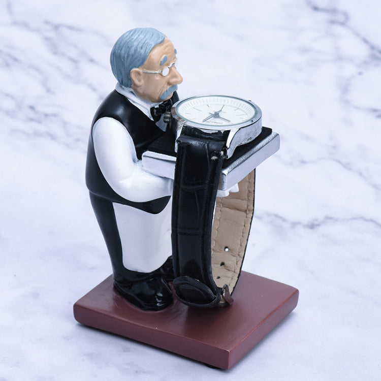 Watch Shelf Support Decorative Ornaments Watch Storage Box Display Stand, Item No.: Small Astronaut