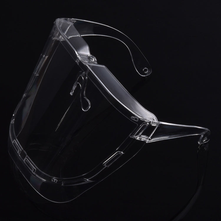 10 PCS Head-Mounted Fog-Proof Splash-Proof And Dust-Proof Transparent Plastic Protective Face Shield