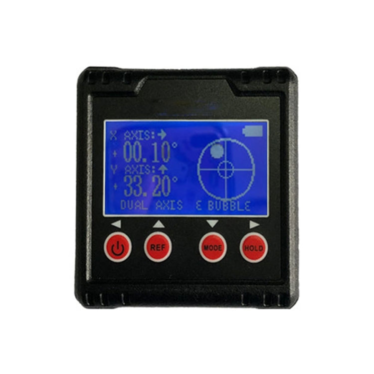 DL137 Mini Digital Display Level Magnetic Multi-Function Electronic Inclinometer(Black)