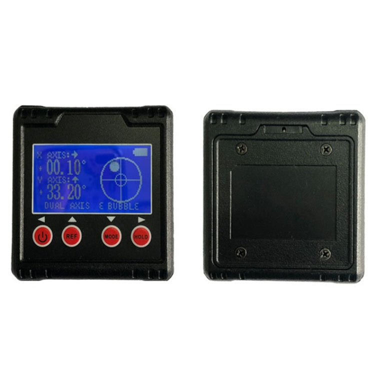 DL137 Mini Digital Display Level Magnetic Multi-Function Electronic Inclinometer(Black)