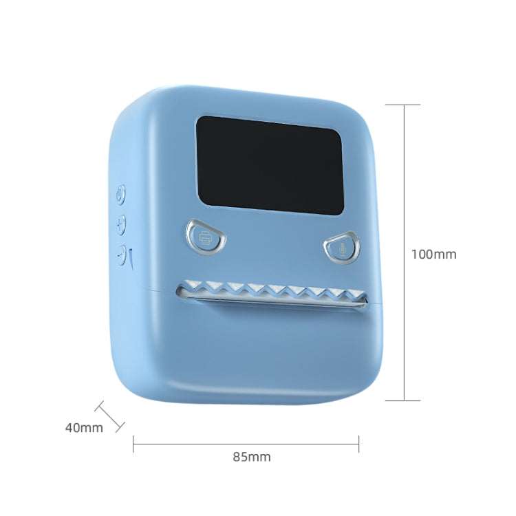 Student Homework Mistakes Collections Thermal Printer Mini Smart Bluetooth Portable Printer(Warm White)