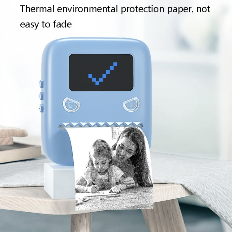 Student Homework Mistakes Collections Thermal Printer Mini Smart Bluetooth Portable Printer(Warm White)