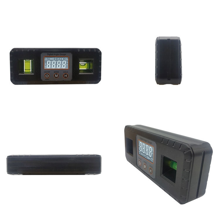 DL1909 Mini Level Digital Display Multifunctional High-Precision Electronic Inclinometer(Black)